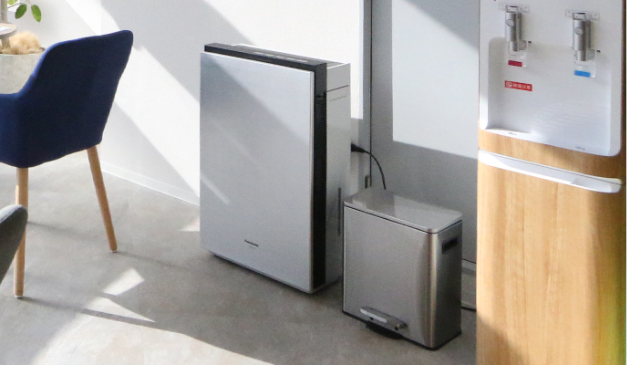 次亜塩素酸放出で新型コロナ感染防止対策